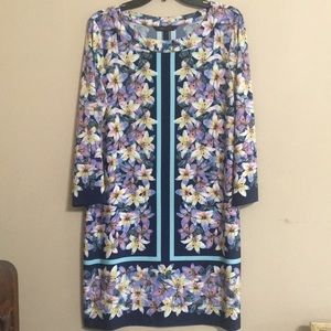 BCBG Maxazria floral dress